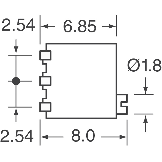 TS63Y203KR10 Vishay Sfernice  Trimmpotentiometer